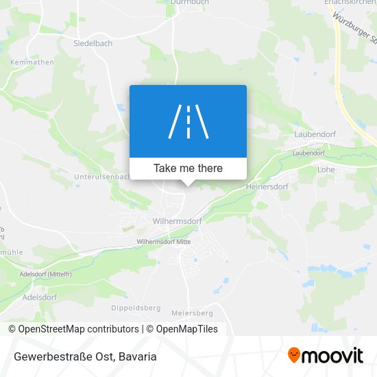 Gewerbestraße Ost map