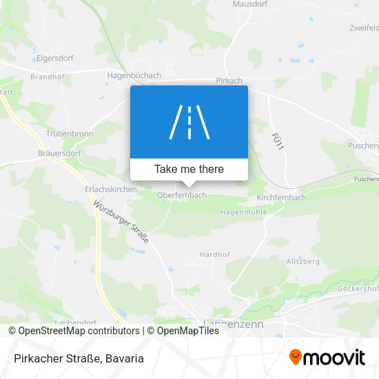 Pirkacher Straße map