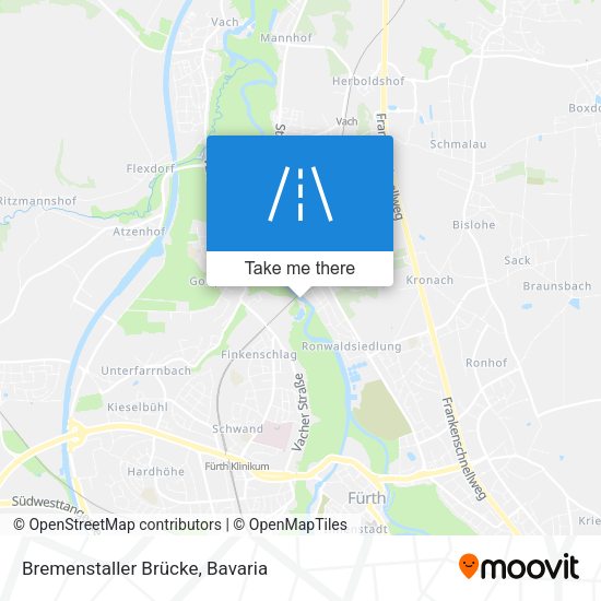 Bremenstaller Brücke map