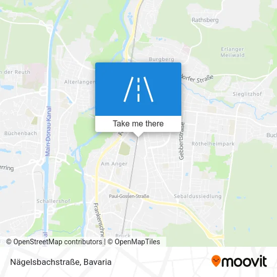 Nägelsbachstraße map