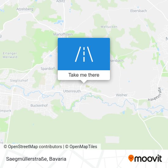 Saegmüllerstraße map