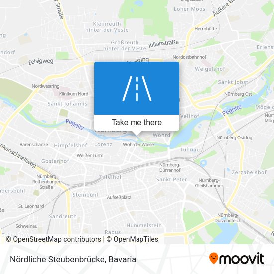 Nördliche Steubenbrücke map