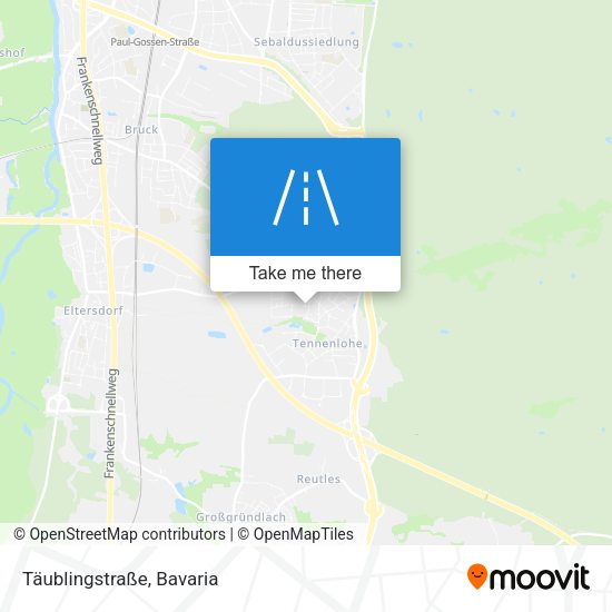 Täublingstraße map