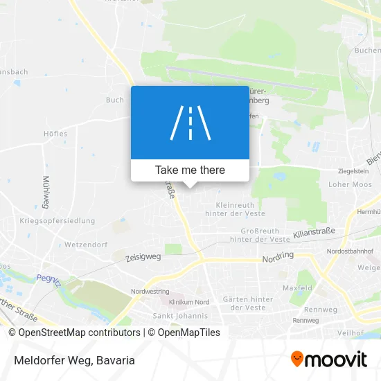 Meldorfer Weg map