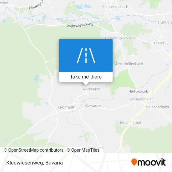 Карта Kleewiesenweg