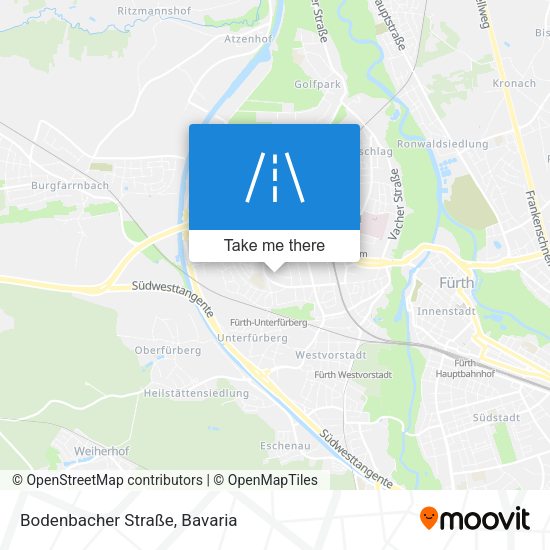 Bodenbacher Straße map