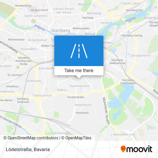 Lödelstraße map