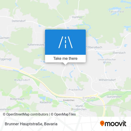 Brunner Hauptstraße map