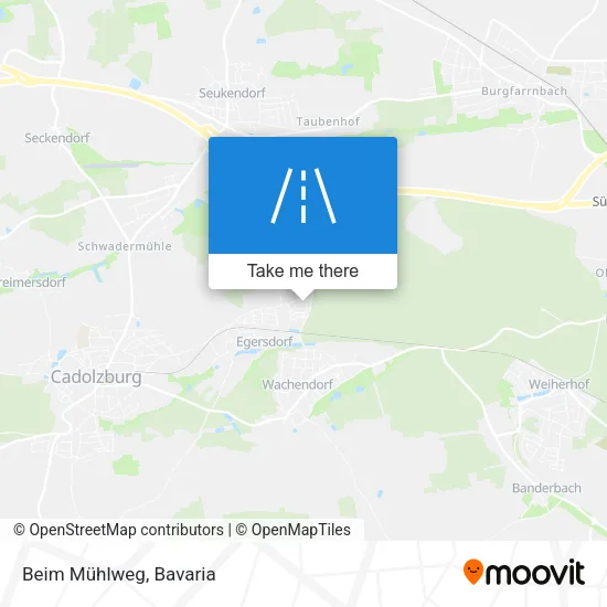 Карта Beim Mühlweg