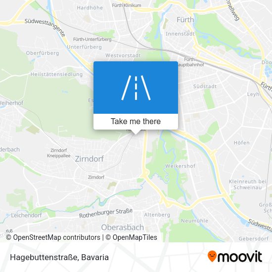 Hagebuttenstraße map