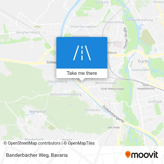 Карта Banderbacher Weg