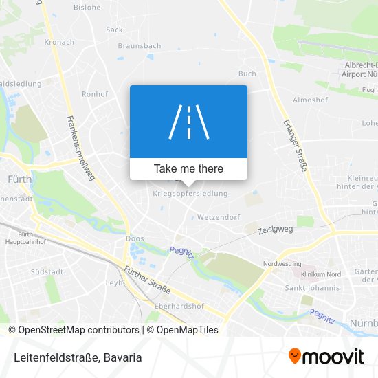 Leitenfeldstraße map
