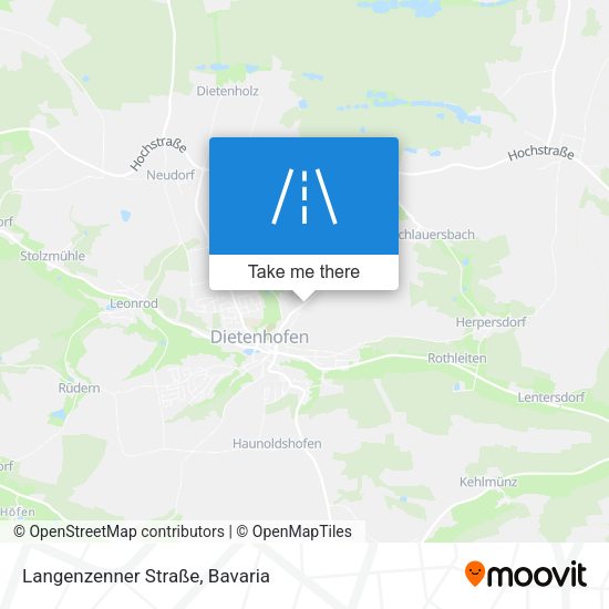 Langenzenner Straße map