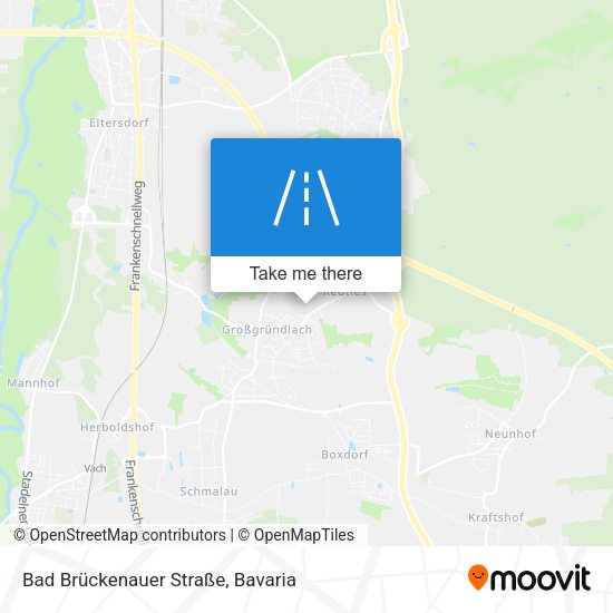 Bad Brückenauer Straße map