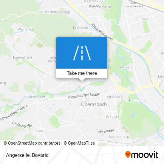 Карта Angerzeile