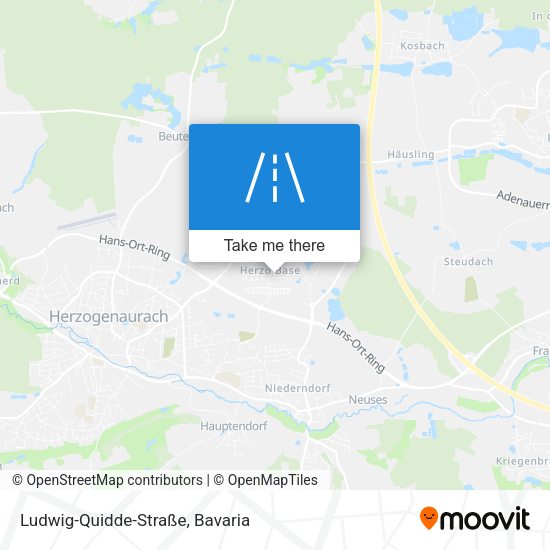 Ludwig-Quidde-Straße map