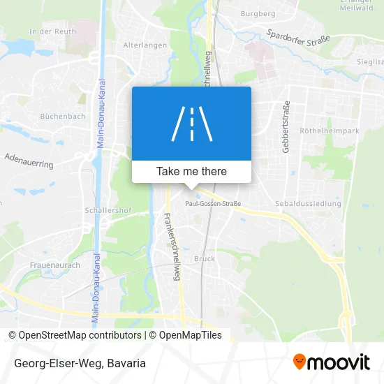 Карта Georg-Elser-Weg