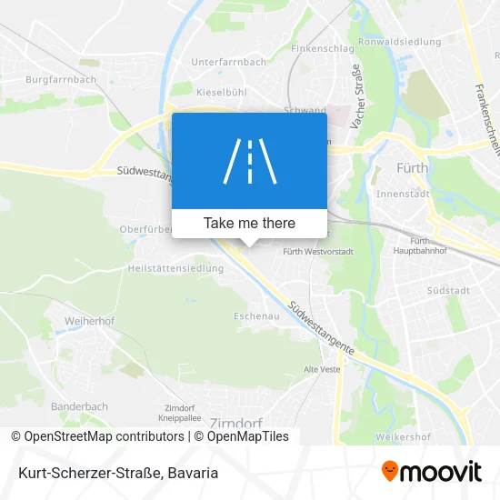 Карта Kurt-Scherzer-Straße