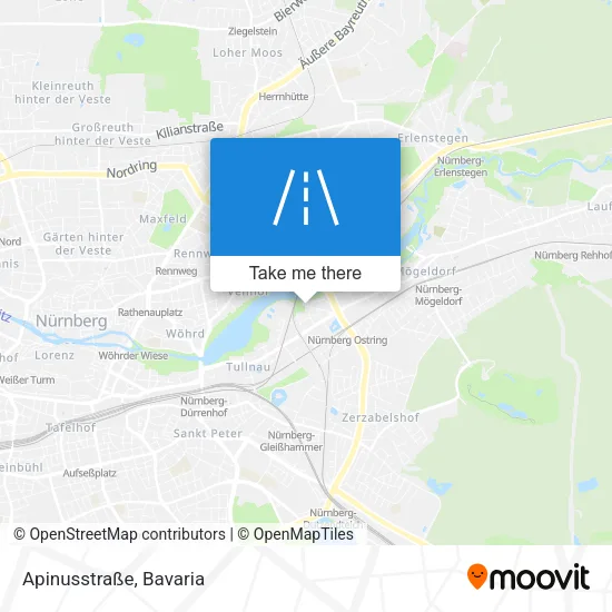 Карта Apinusstraße