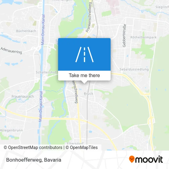 Карта Bonhoefferweg