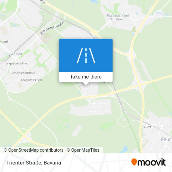 Trienter Straße map