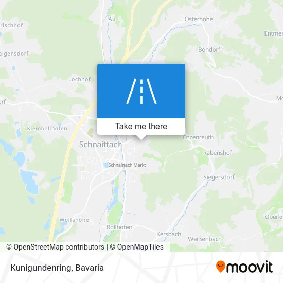 Карта Kunigundenring