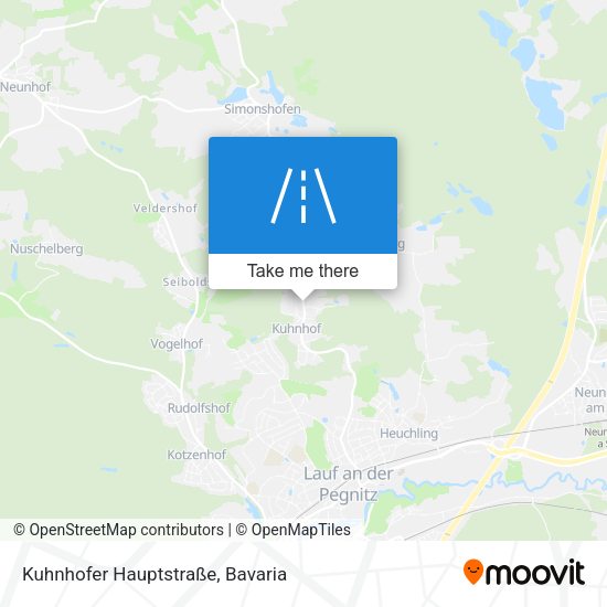 Kuhnhofer Hauptstraße map