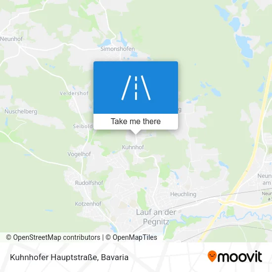Kuhnhofer Hauptstraße map