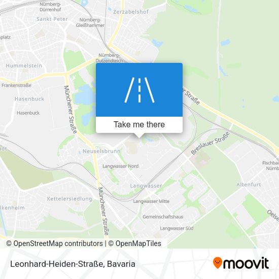 Leonhard-Heiden-Straße map