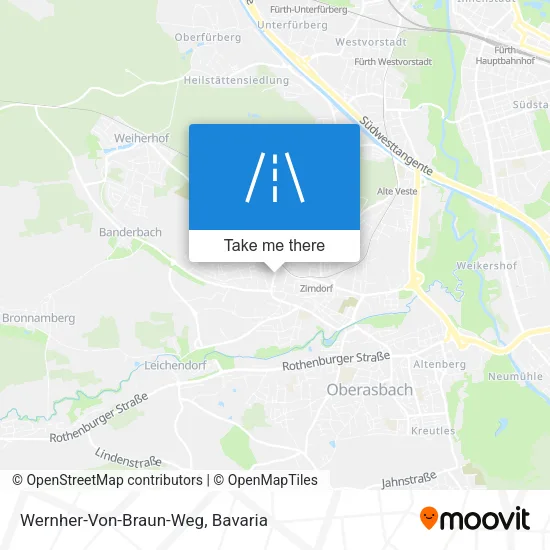Карта Wernher-Von-Braun-Weg