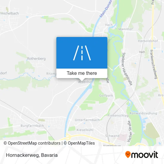 Карта Hornackerweg