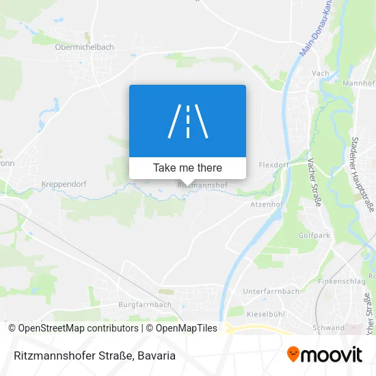 Карта Ritzmannshofer Straße