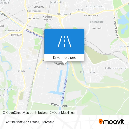 Карта Rotterdamer Straße