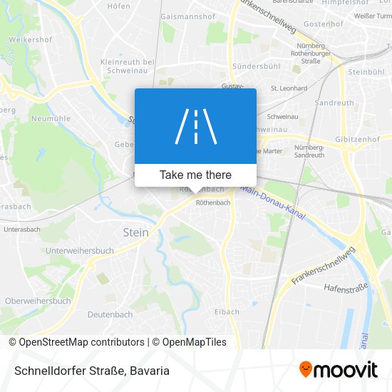 Schnelldorfer Straße map