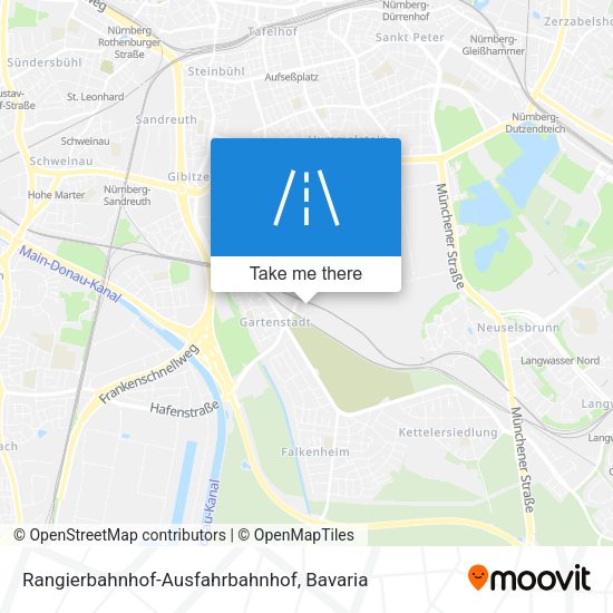 Rangierbahnhof-Ausfahrbahnhof map
