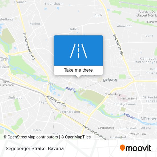 Segeberger Straße map