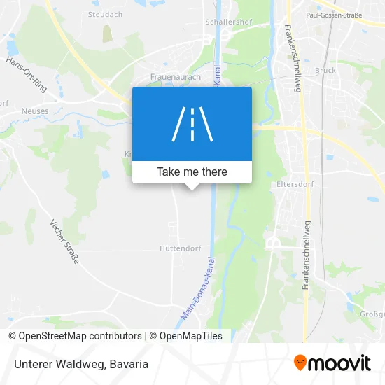 Карта Unterer Waldweg