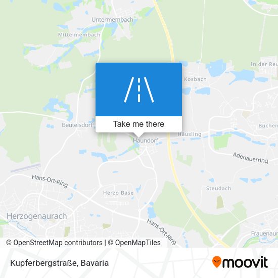 Kupferbergstraße map