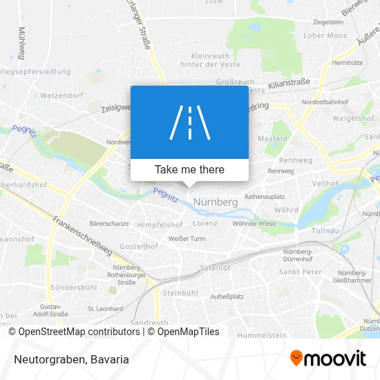 Neutorgraben map