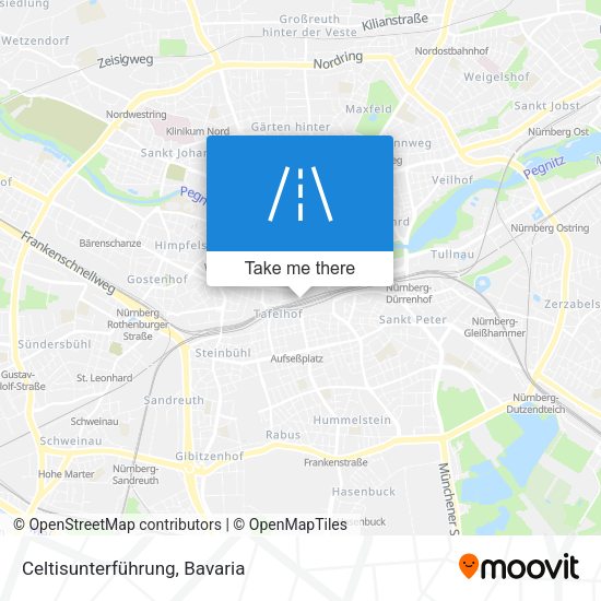 Celtisunterführung map