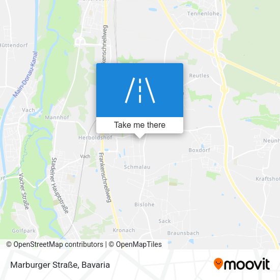 Marburger Straße map