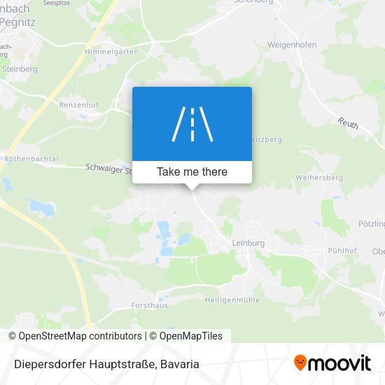 Diepersdorfer Hauptstraße map