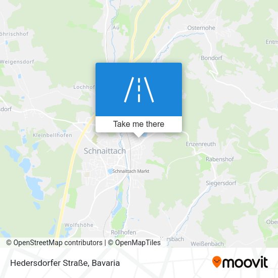 Hedersdorfer Straße map