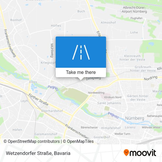 Wetzendorfer Straße map