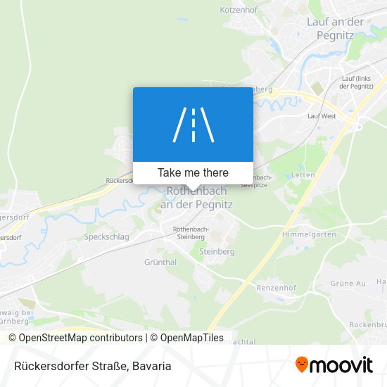 Rückersdorfer Straße map