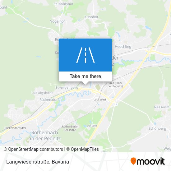 Langwiesenstraße map