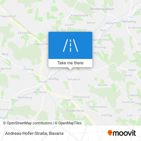 Andreas-Hofer-Straße map