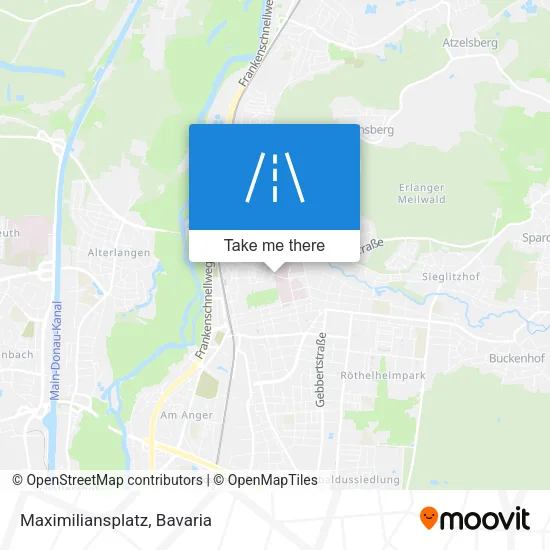 Карта Maximiliansplatz