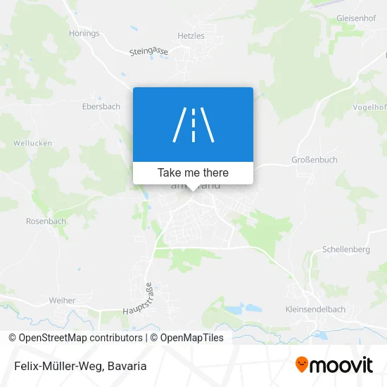 Карта Felix-Müller-Weg
