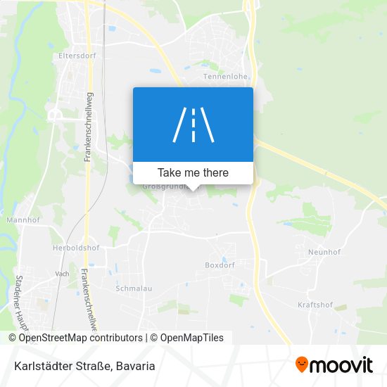 Karlstädter Straße map